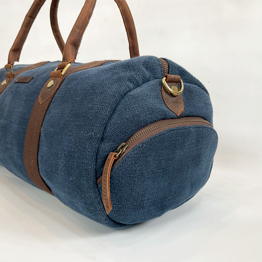 Sustainable duffel bag for weekend travel